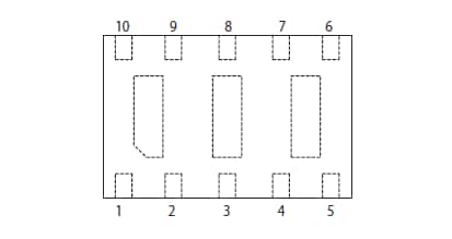 Chart - Littelfuse AQ2555NUTG Series TVS Diode Array